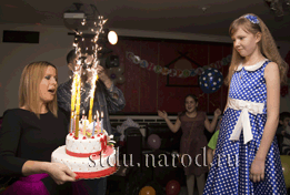 видео детского праздника